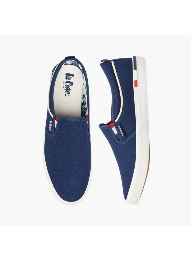لي كوبر Men's Textured Slip-On Loafers