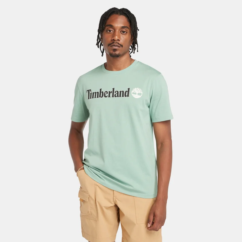 Timberland Men's Linear Logo T-Shirt