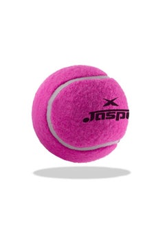 Jaspo Natural Rubber Synthetic Cricket Tennis Ball (Pack Of 3) Pink Light Weight (Pack Of 3)  - Image 3