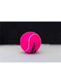 Jaspo Natural Rubber Synthetic Cricket Tennis Ball (Pack Of 3) Pink Light Weight (Pack Of 3)  - Image 4