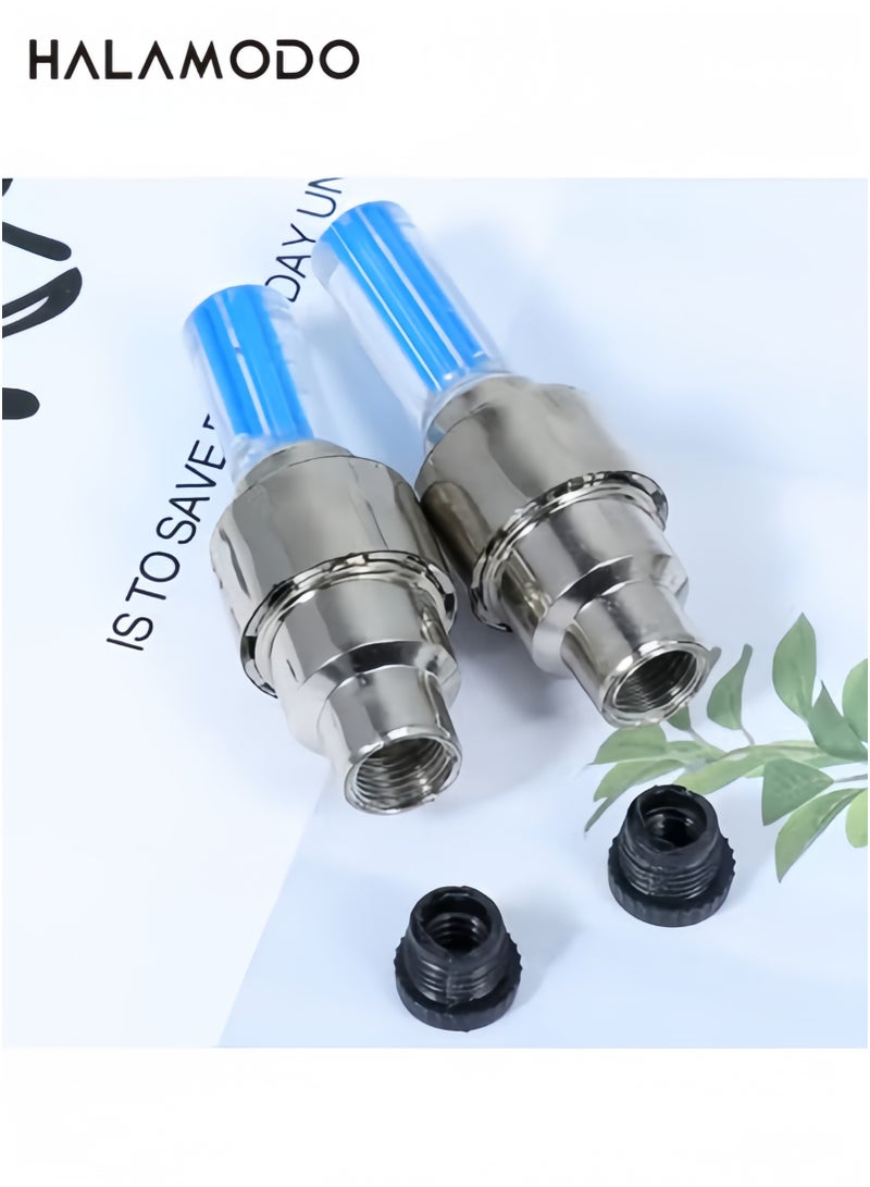 هالامودو إضاءة LED للدراجات 2 قطعة عاكسات إضاءة عجلة دراجة ضوء سيارة إكسسوارات دراجات إضاءة LED مقاومة للماء عصا إضاءة دراجة متوهجة إضاءة ساطعة للدراجات والدراجات الهوائية - Image 2