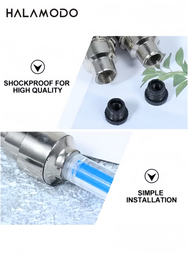 هالامودو إضاءة LED للدراجات 2 قطعة عاكسات إضاءة عجلة دراجة ضوء سيارة إكسسوارات دراجات إضاءة LED مقاومة للماء عصا إضاءة دراجة متوهجة إضاءة ساطعة للدراجات والدراجات الهوائية - Image 5