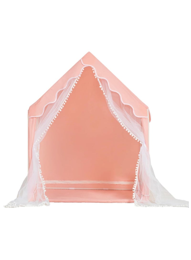 GUDOO Kids Playhouse with LED Lights and Cloud-shaped Pendant, Play Tent Game House for Boys Girls, Children's Outdoor Indoor Activity Center Princess Castle - Image 5