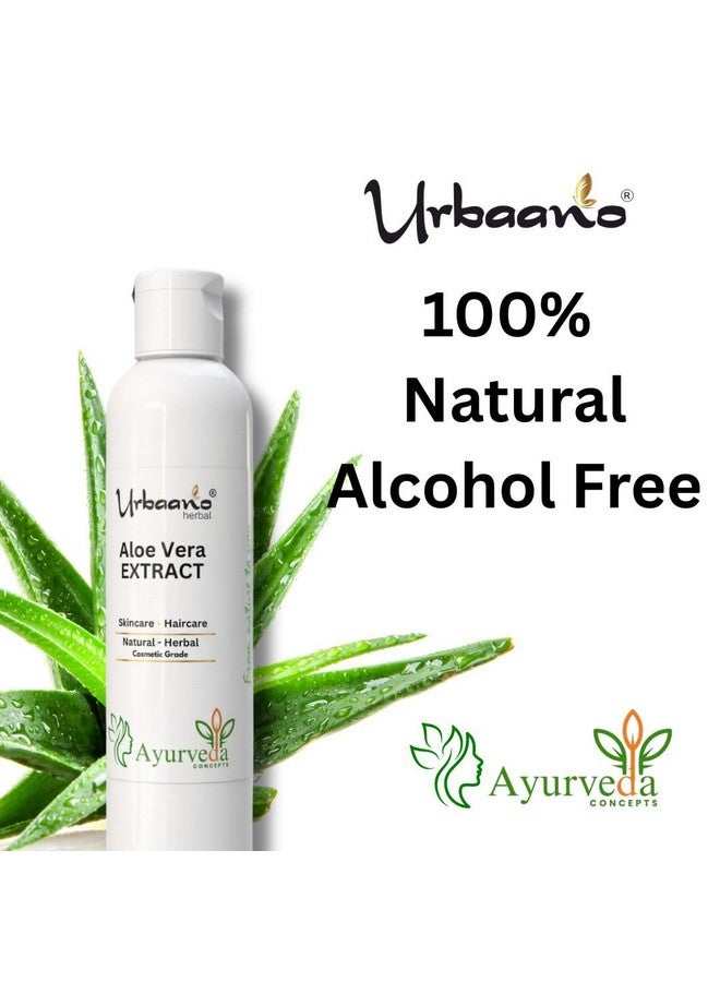 Urbaano Herbal® Aloe Vera Liquid Extract Natural Ingredient for DIY Skin Care Products (Making Serum, Face Wash, Toner, Cream or Soap) (500ml) - Image 2