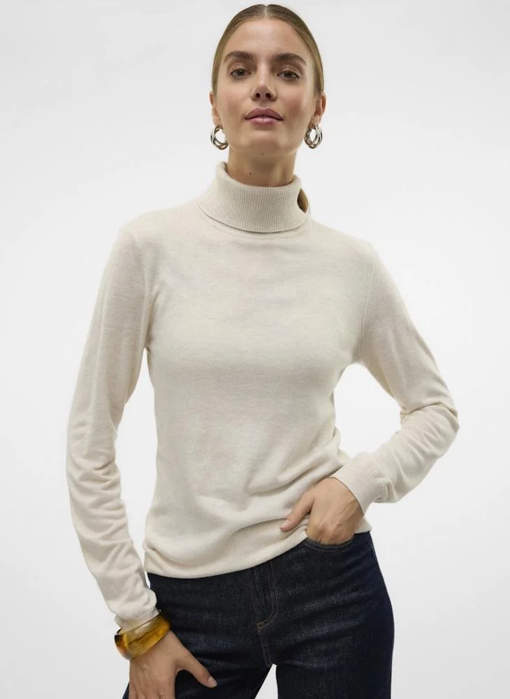 VERO MODA Long Slevee Rollneck sweater