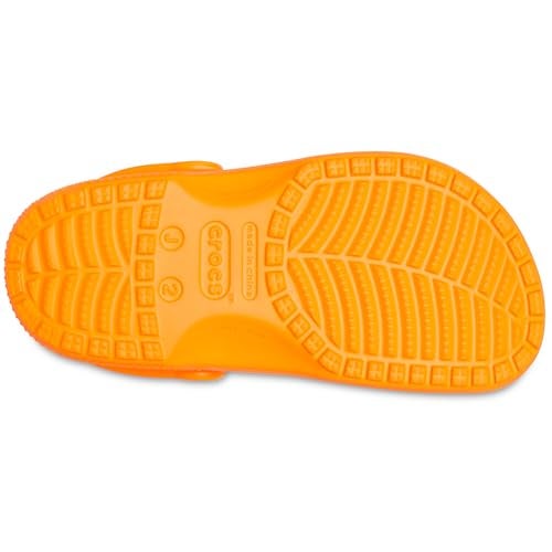 Crocs Kids Classic Clog (Toddler) - Clogs for Kids - Synthetic Upper - Ventilation Holes - Round Toe Orange Zing 5 Toddler M - Image 3