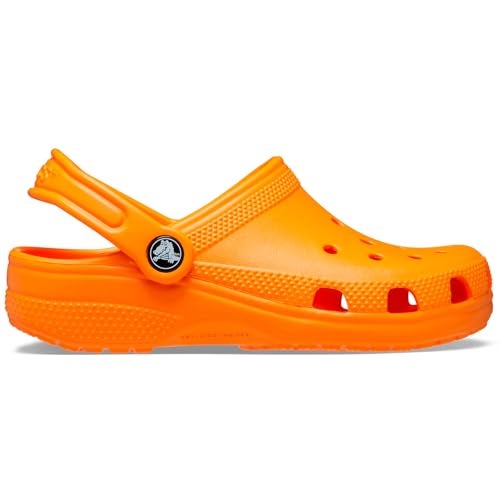 Crocs Kids Classic Clog (Toddler) - Clogs for Kids - Synthetic Upper - Ventilation Holes - Round Toe Orange Zing 5 Toddler M - Image 5