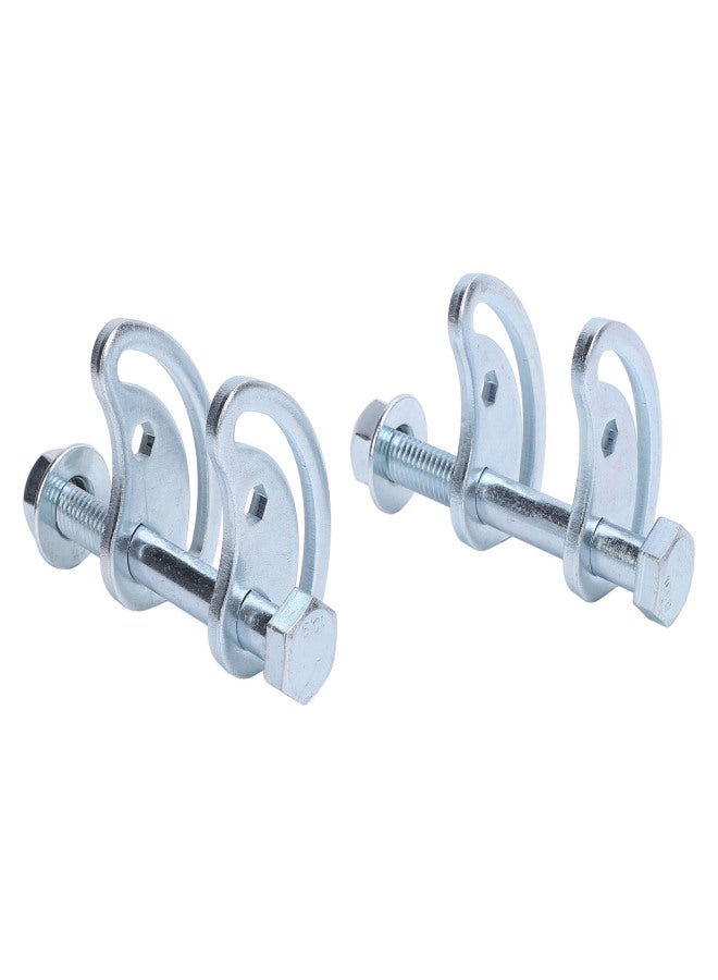 2PCS Upper Control Arm Camber Kit Iron ±1.5 Degree Camber Bolt Adjusting Kit Replacement for XL 1500 2500 Silver - Image 5