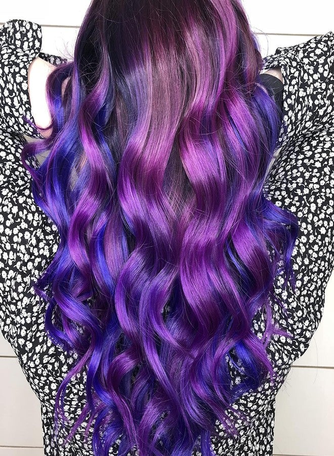 مانيك بانيك صبغة شعر شبه دائمة من مانيك بانيك ألترا فايوليت أمبليفايد - لون بنفسجي بارد مائل للأزرق - مناسبة للشعر الداكن والفاتح - نباتية، خالية من مادة PPD والأمونيا - Image 4