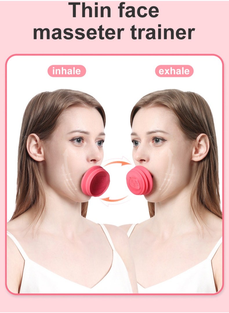 OASIS-TH - Jawline Exerciser, Face Neck Jaw Toning Double Chin Reducer, Facial Blowing Exercisers Enhance Firming Lifting Jaw Facial V Shape Lines Define Your Jawline - Image 1