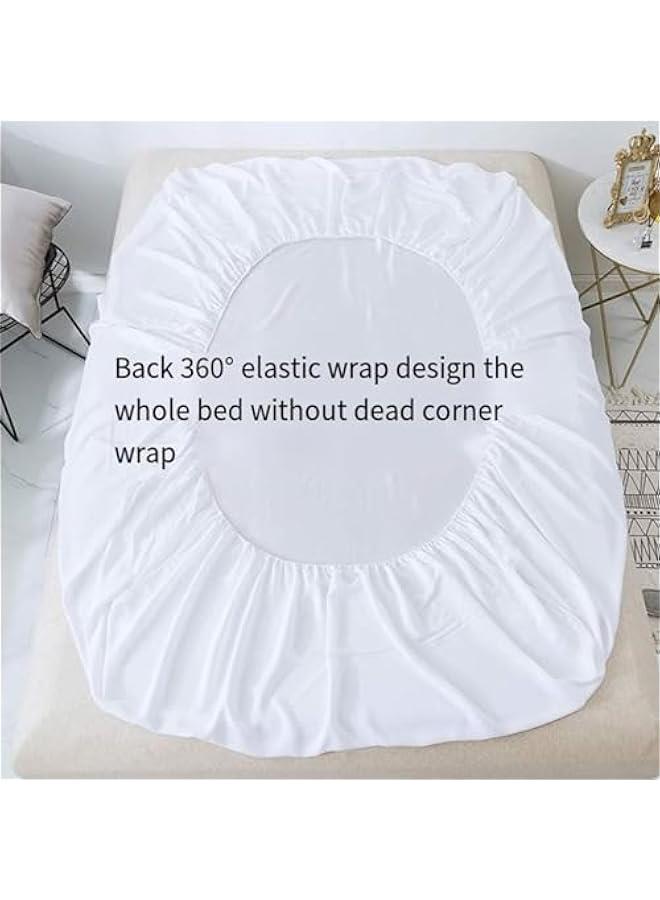 HOOKOR Luxury Waterproof Mattress Protector King Size Bed,Mattress Cover,100% Waterproof and Breathable,Deep Pocket,Soft Microfiber,Easy Care,Shrinkage and Fade Resistant Fitted Sheets (180 * 200) - Image 5