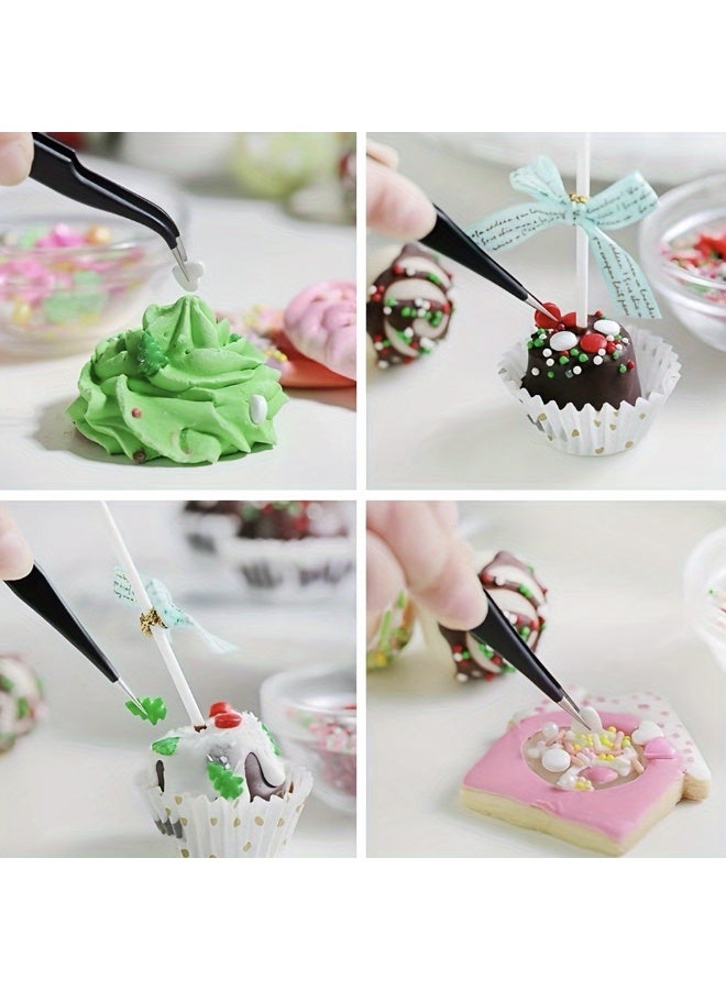 FLOVAZO Precision Stainless Steel Tweezers Set - Anti-Static 9-Piece Kit for Electronics, Jewelry Making, Handicrafts, Soldering & Daily Precision Work - Image 4