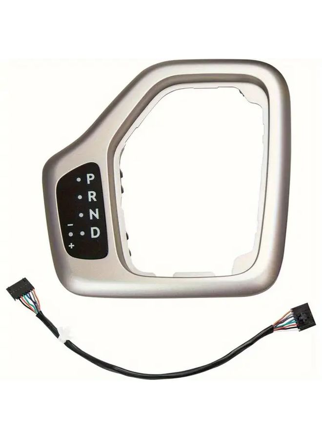Silvery Shift Bezel with Harness Kit for 2014 2018 Jeep Cherokee Replace 5YD27LS5AA 68413957AA - Image 2