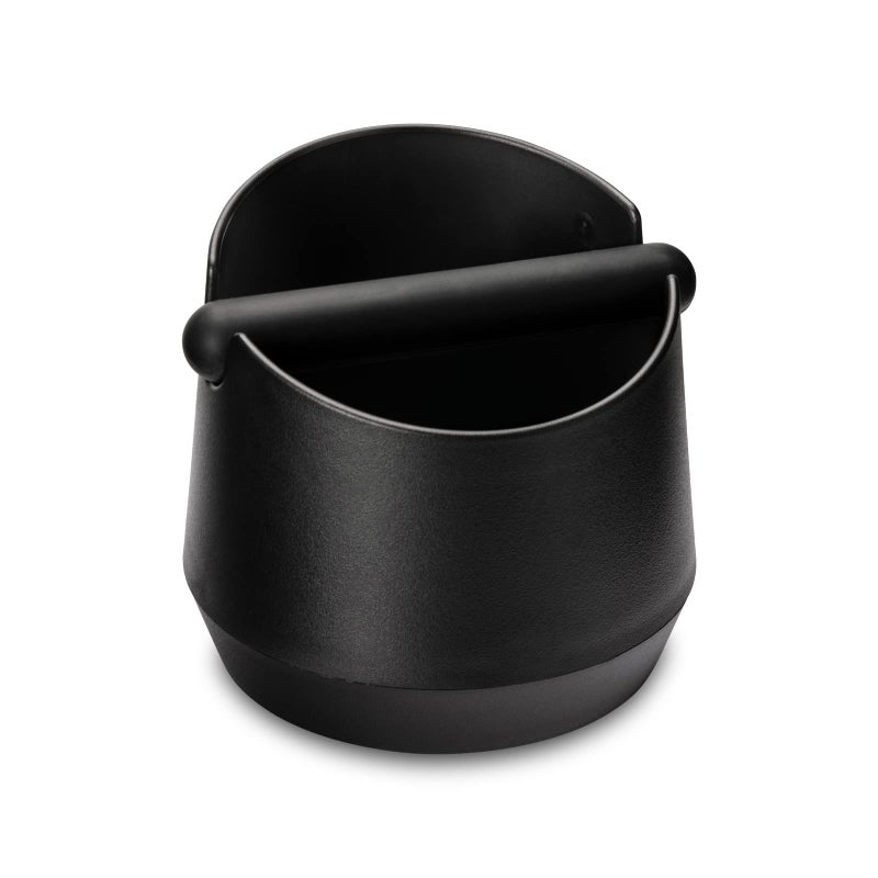 Espresso Knock Box  58 Inch Coffee Knock Box Espresso Shockabsorbent espresso grounds knock box with Removable Knock Bar and NonSlip Base for easy coffee ground disposalRound
