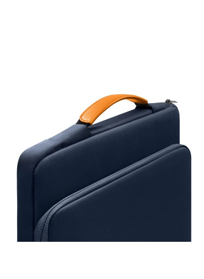 Tomtoc Defender-A14 Eco-Friendly 16-Inch Laptop Briefcase – Slim, Shockproof Case with CornerArmor, Water-Repellent Recycled Fabric – Compatible with MacBook Pro 16" M4/M3/M2/M1  - Image 4