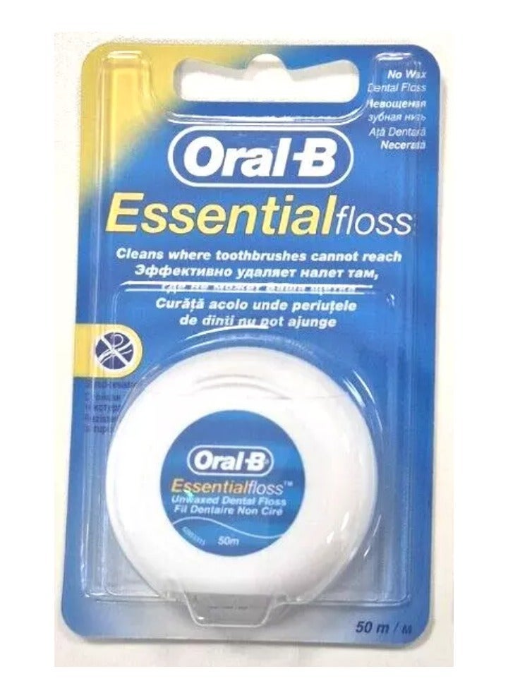 Oral-B Oral B No Waxed Dental Floss 50 M (Packaging may vary) - Image 1