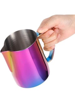 FALMER Stainless Steel Milk Frothing Pitcher for Latte, Cappuccino, Barista Tool (350ml)  - Image 4