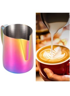 FALMER Stainless Steel Milk Frothing Pitcher for Latte, Cappuccino, Barista Tool (350ml)  - Image 5