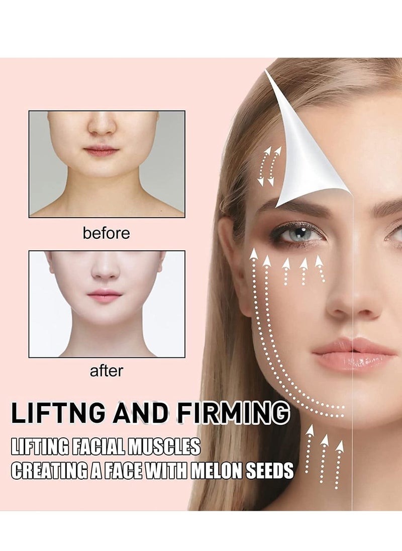 Generic - Face Lift Tape  2*40Pcs V Shaped Invisible Stickers Double Chin V Line Lifting Patch Tighten Hide And Wrinkles Around The Eyes and Neck Saggy Skin Make up Tools - Image 1