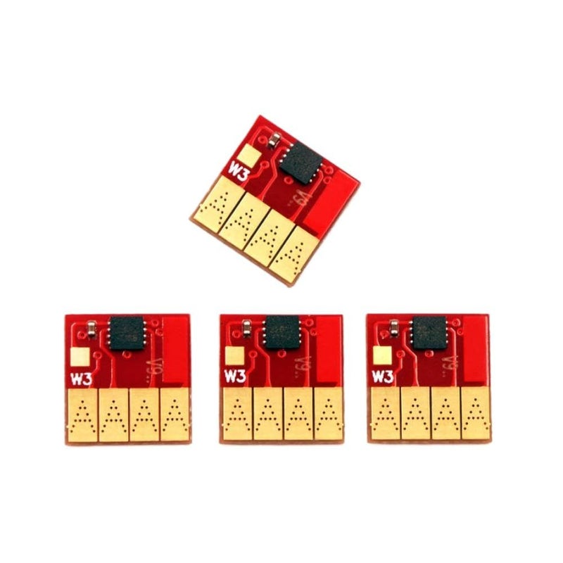 شريحة حبر ذات إعادة تلقائية لخزانات الحبر المستمرة وطابعات إعادة الملء 711 711xl ARC Designjet T120 T520 - Image 2