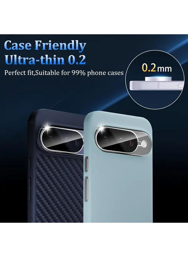Tempered Glass Camera Lens Protector 4 Pack For Google Pixel 7a 9H Hardness Anti Scratch - Image 5