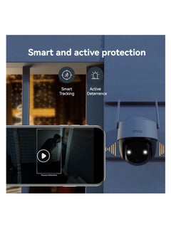 IMOU Cruiser SE+ 3K Camera, Outdoor Security Camera for Home, WiFi CCTV Camera for Home, Surveilliance Camera with 360° Coverage, Human/Motion Detection, Smart Night Vision, IP66, Two-Way Talk  - Image 4