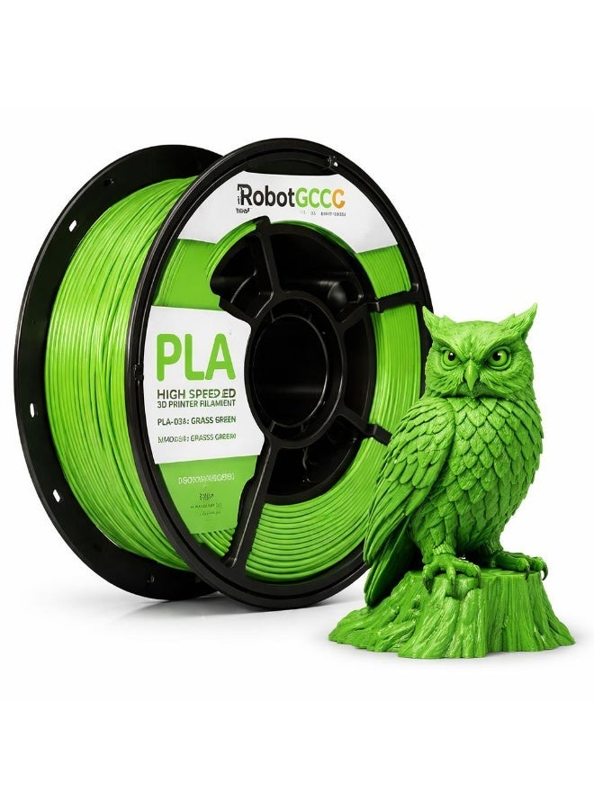 RobotGCC PLA Grass Green 3D Printer Filament 1.75mm 1KG, Smooth Extrusion, Low Warping, Strong Layer Adhesion, Easy-to-Print Material for FDM 3D Printers, Models and Prototypes - Image 3