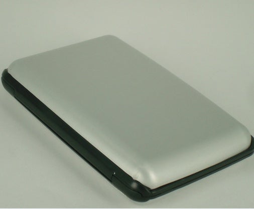 Aluminum Alloy Card Holder Colorful Box Anti-Magnetic Silver 