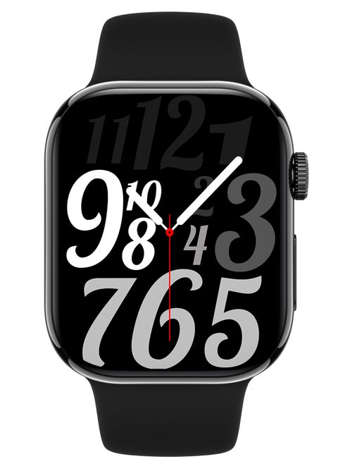 Magnifico 3 Smart Watch 2" HD Smart Watch with Black Dial & Dual Straps / Calling / 128Mb Flash Memory / Up to 5 Days Working Time / V5.3 Bluetooth / Activity Tracker / Health Monitoring / HD Display / Ultra Slim - Black