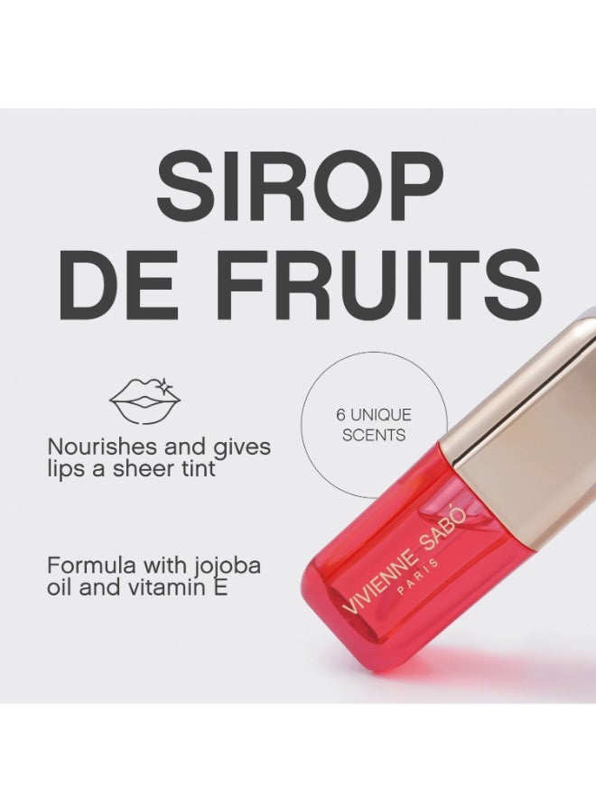 Vivienne Sabo   Lip oil  Huile a levres Sirop de Fruits shade 04 - Image 2