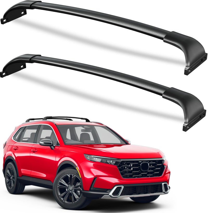 Wonderdriver Roof Rack Cross Bars 300lbs Compatible with 2023 2024 2025 2026 Honda CRV CRV CRV Sport Hybrid Heavy Duty Aluminum Crossbar Luggage Racks Roof Rails Rooftop Carrier Cargo Black - Image 2