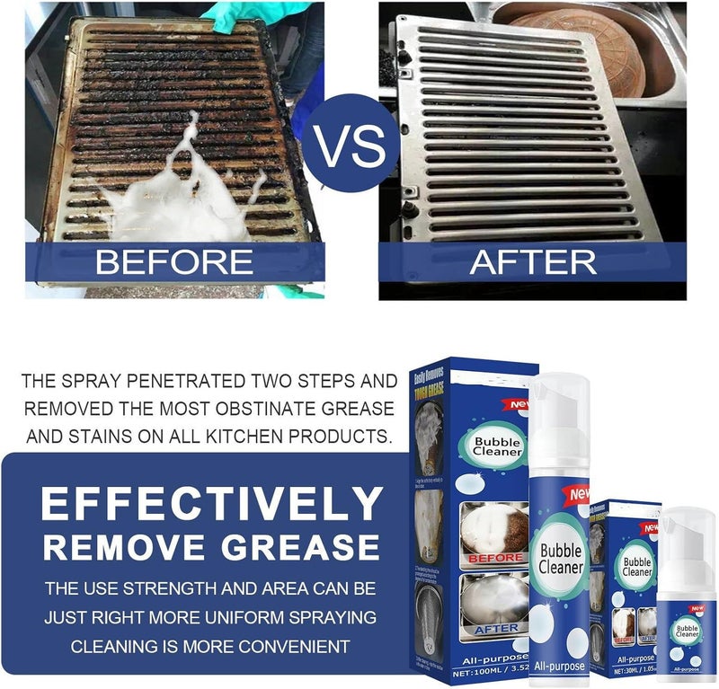 Veppa Cleaner, Veppa Bubble Cleaner, Bubble Cleaner Foam, Butu Bubble Cleaner, All Purpose Bubble Cleaner Foam Spray, Bubble Cleaner All-purpose Rinse-free Cleaning Spray - Image 5