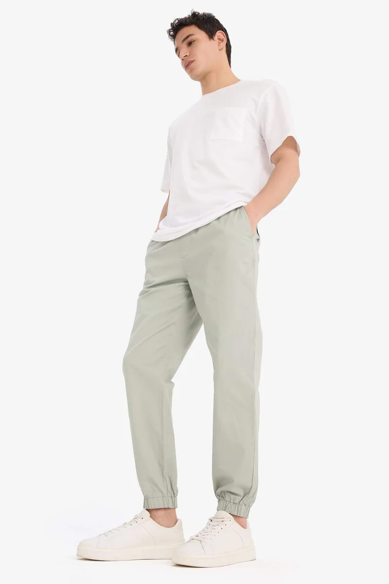 DeFacto Jogger Slim Fit Gabardine Trousers