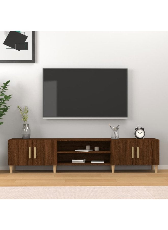 TV Unit Table – Brown MDF