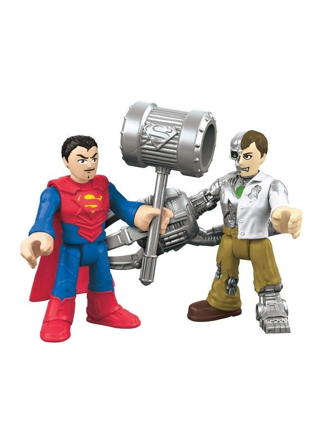 Fisher-Price Imaginext Dc Super Friends, Superman & Metallo  - Image 2