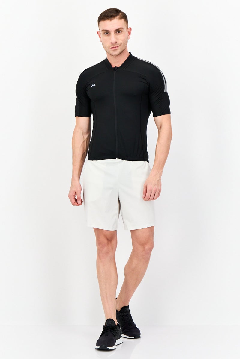 Adidas Men Sportswear Fit 7 Inseam Training Shorts, Light Grey - Image 3