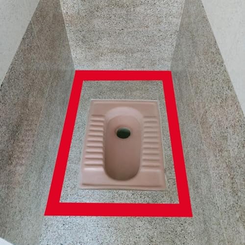 TREEMAISON Vastu Red - Yellow Tape | Size - 4 Inch (96 mm) Approx | Length- 20 Meter (Approx) | Vastu Tape Remedy for Toilet | Vastu Tape for Main Door | Tape Remedy for Negative Entrance | Pack of 2 - Image 5