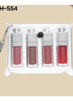 MAYDREAM Liquid Lipstick Colorstay Satin Ink Set of 4 Pcs 