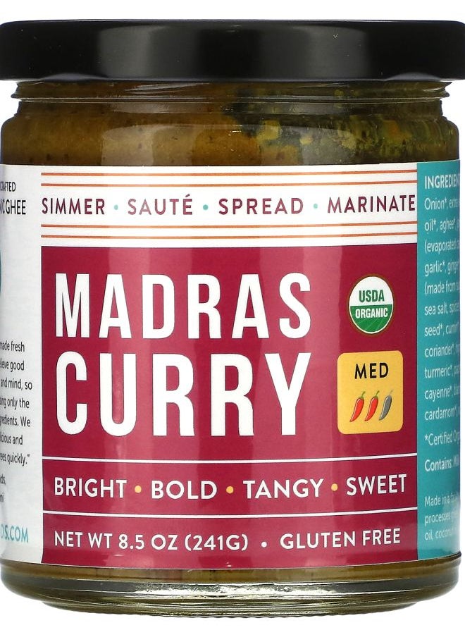 Pure Indian Foods Madras Curry Medium 8.5 oz (241 g) 