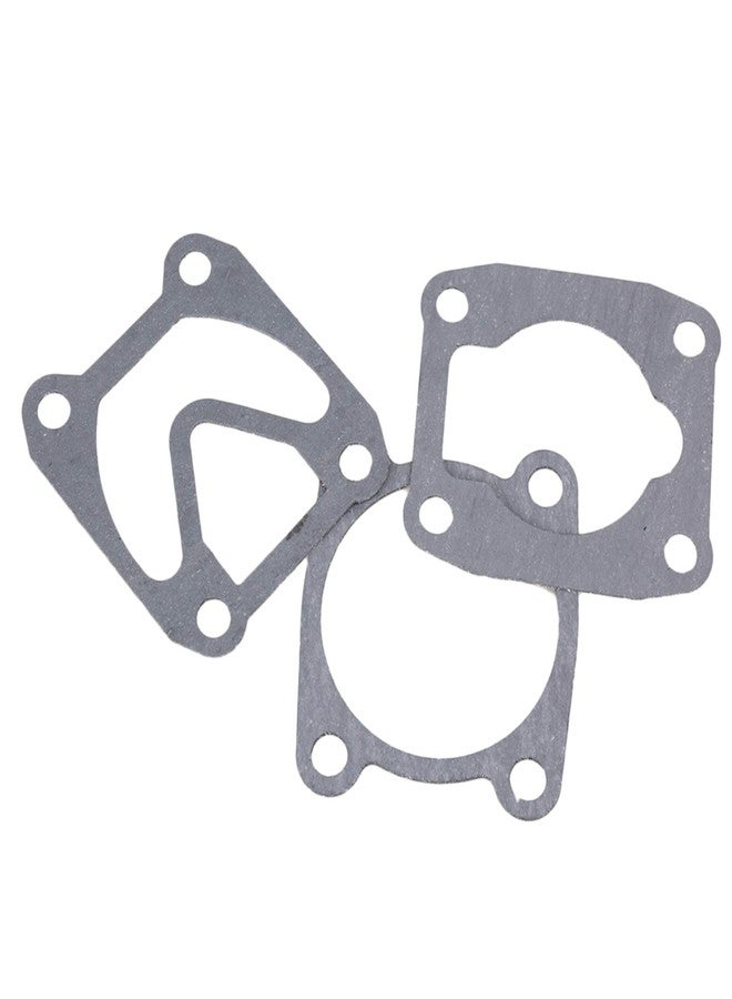 CNBTR Air Compressor Cylinder Head Base Valve Plate Sealing Gasket Pad Gray Pack of 3 - Image 2