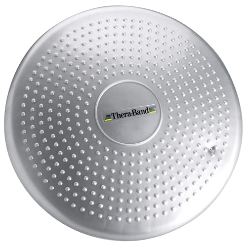 THERABAND Balance and Stability Trainer, Silver DISC, Super Soft, Advanced Level 2 - Image 1
