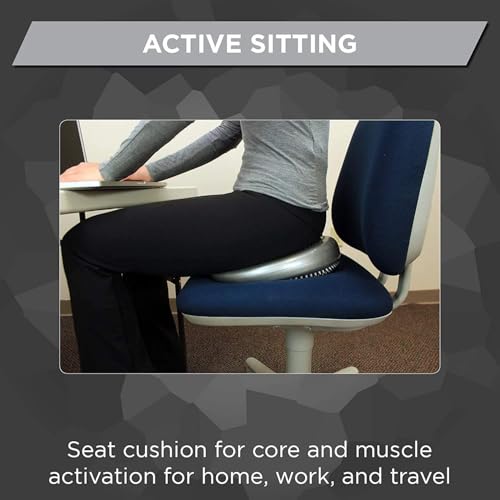 THERABAND Balance and Stability Trainer, Silver DISC, Super Soft, Advanced Level 2 - Image 3
