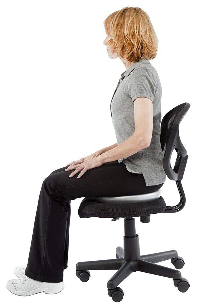 THERABAND Balance and Stability Trainer, Silver DISC, Super Soft, Advanced Level 2 - Image 4