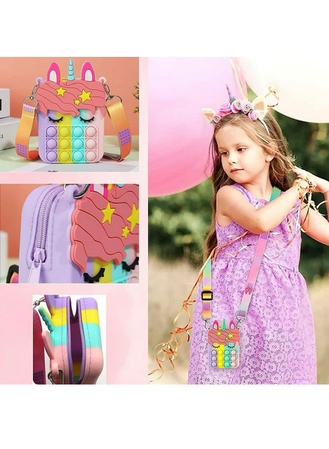 Returngifts حقائب سلاينغ بوبت للبنات - عبوة من 10 قطع كهدية عودة لعيد الميلاد للفئة العمرية حتى 7 سنوات - أفضل الهدايا لكانجاك كانيا بوجان في نافراتري - تصميم عشوائي. - Image 2