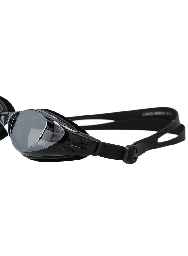 Joss Lumos Mirror Black Adult Swimming Goggles  Uv Protection, Anti-Fog, Panoramic Lenses, Adjustable Nose Bridge, Comfortable Fit For Water Sports - Image 5
