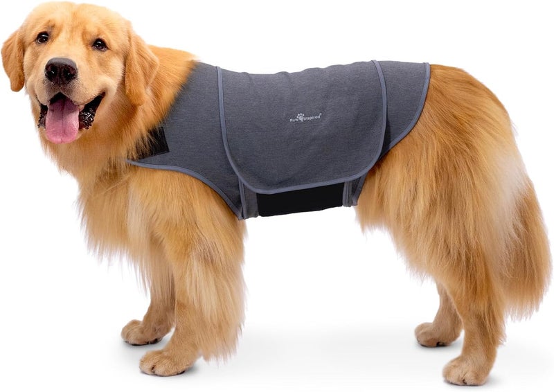 Paw Inspired Dog Anxiety Vest, Calming Weighted Thunder Jacket for Dogs, Soothing Compression Vest for Thunderstorms, Fireworks, Travel, Separation Anxiety (X-Large) - Image 1