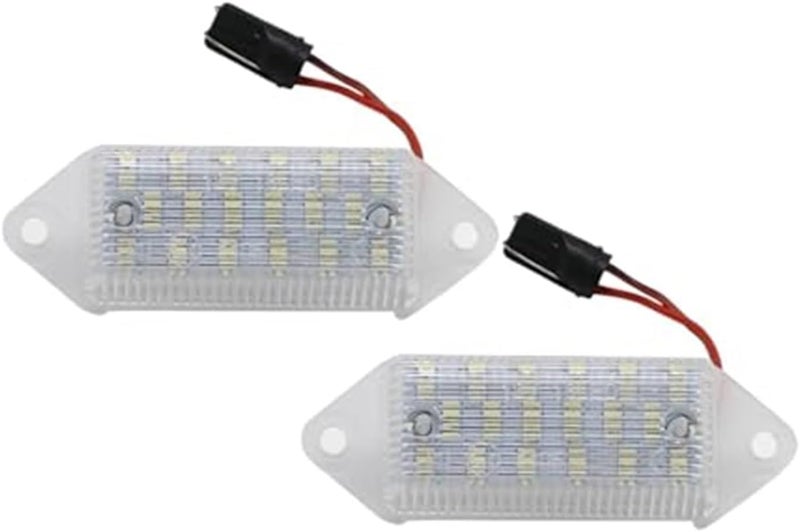 Wivplex 2Pcs White License Plate Light for Mitsubishi Lancer - Image 5