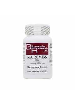 Ecological Formulas , Neuromins DHA 100 mg 50 vgels 