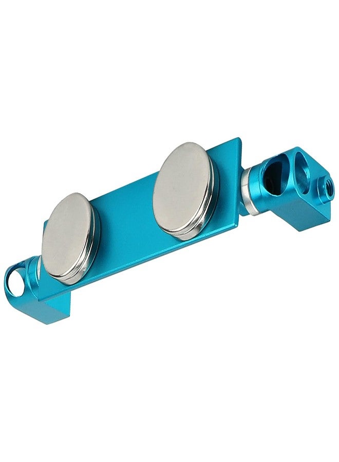 Pothyes RC Magnetic Body Post Stealth Invisible Body Shell Mount Column Kit Compatible with HSP Sakura D3 XIS Himoto HPI Tamiya TT-01 TT-02 1/10 RC Touring Car Drift Car (Blue) - Image 4
