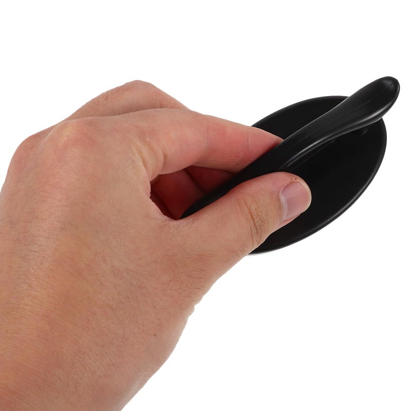 Black Self Adhesive Cabinet Handles 2pcs Peel Stick No Drill Door Pulls Universal - Image 4